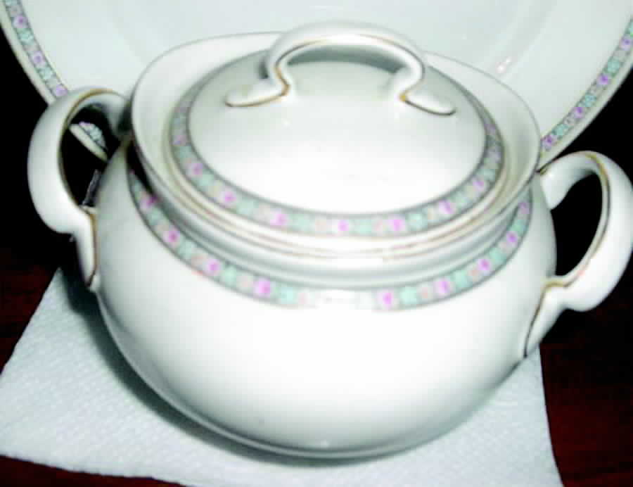 HUT1411 Sugar Bowl & Lid by Hutschenreuther-1