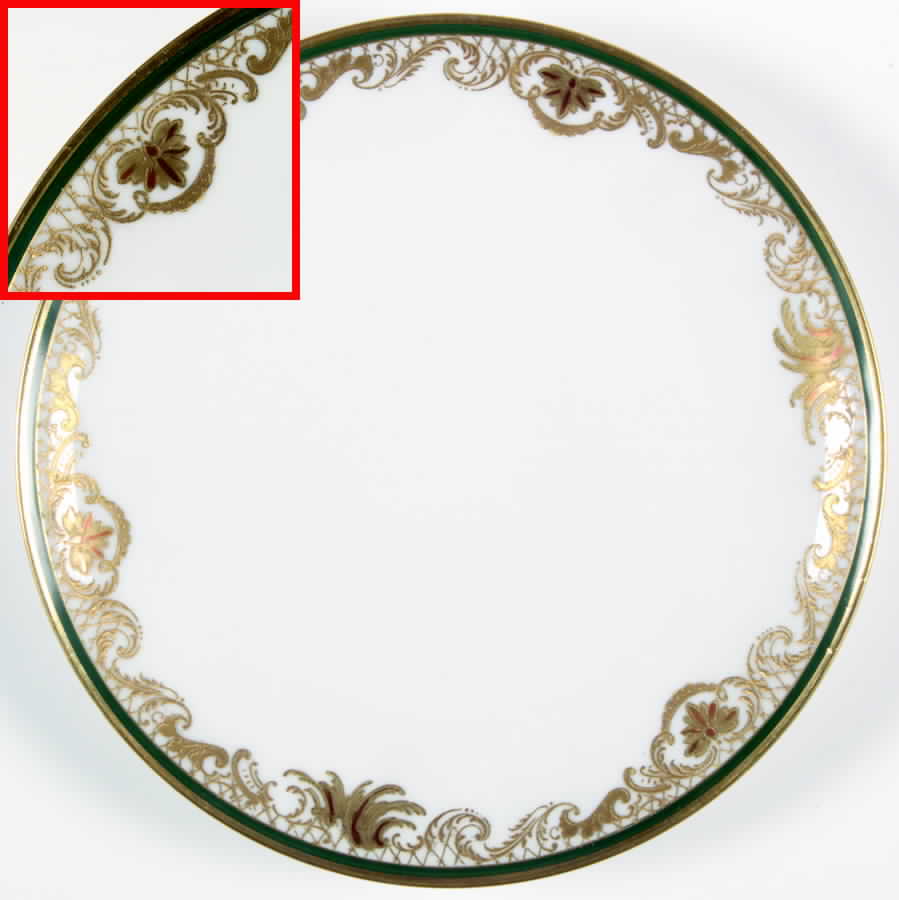 H3037 Coupe Salad Plate by Haviland-1
