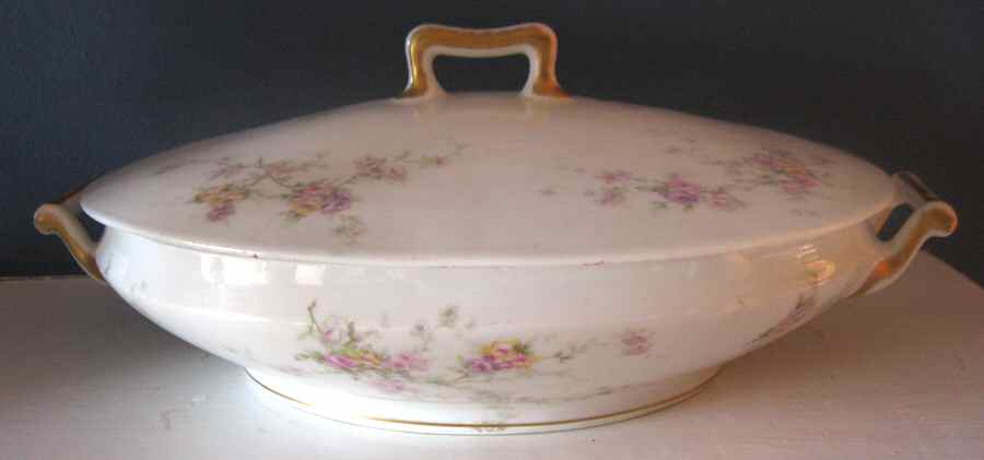 Schleiger 837-11 Oval Covered Vegetable by Haviland-1
