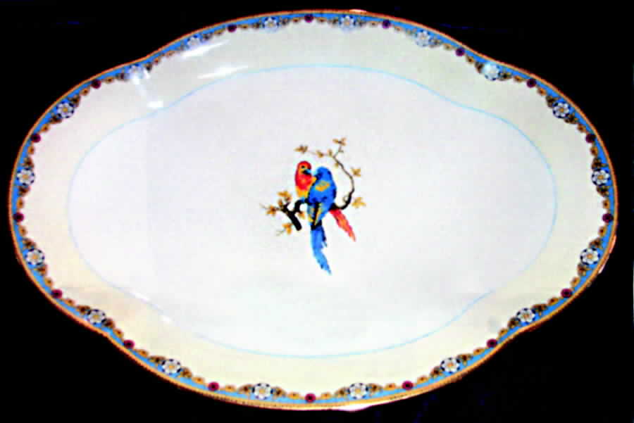 HRO26 16" Oval Serving Platter by Robert Haviland-1