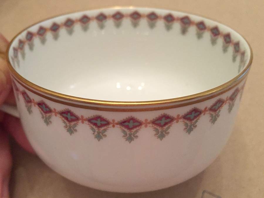 Schleiger 936-1 Flat Cup & Saucer Set by Haviland-1