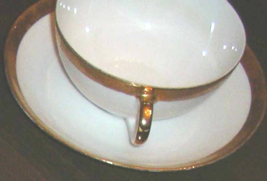 HUT1416 Flat Cup & Saucer Set by Hutschenreuther-1