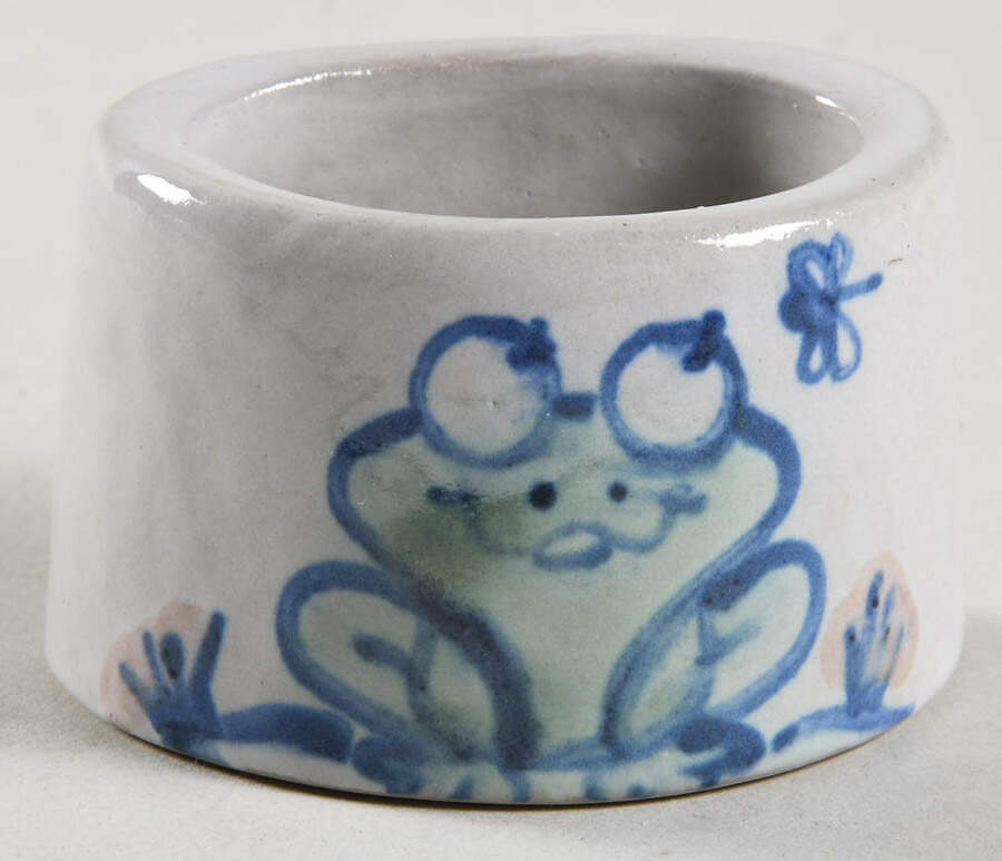 Frog Napkin Ring by M A Hadley-1