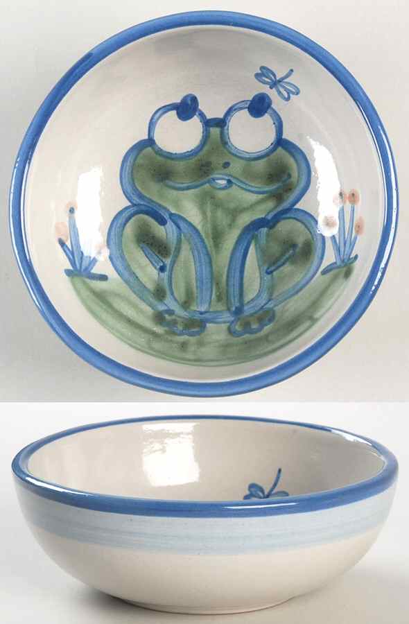 Frog Coupe Cereal Bowl by M A Hadley-1