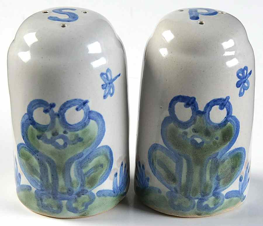 Frog Salt & Pepper Set by M A Hadley-1