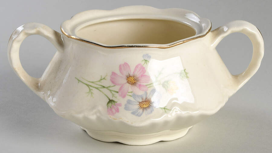 R9724 Sugar Bowl No Lid by Homer Laughlin -1