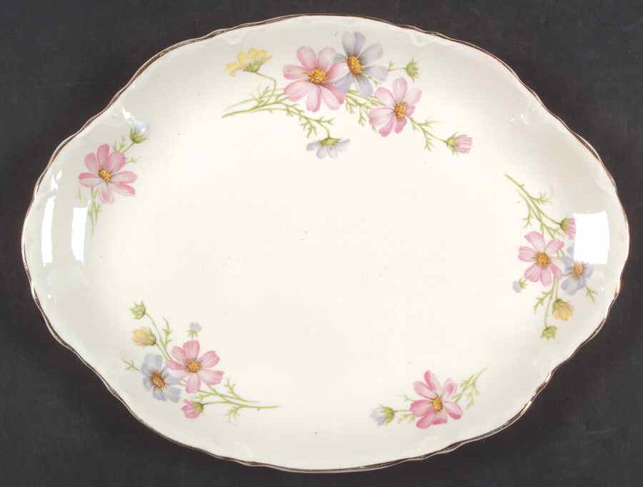 R9724 11" Oval Serving Platter by Homer Laughlin -1