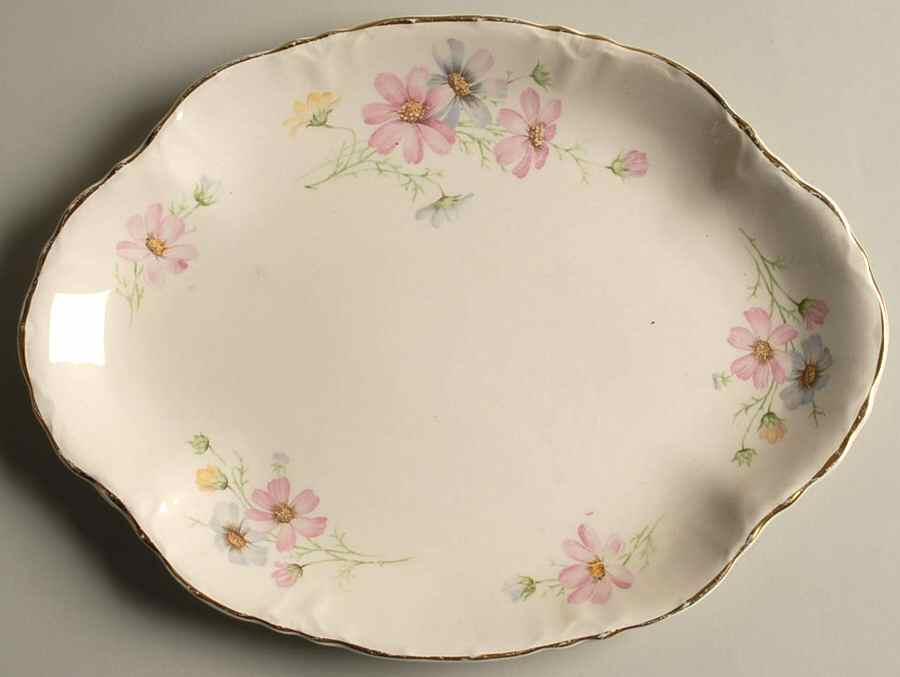 R9724 11" Oval Serving Platter by Homer Laughlin -1