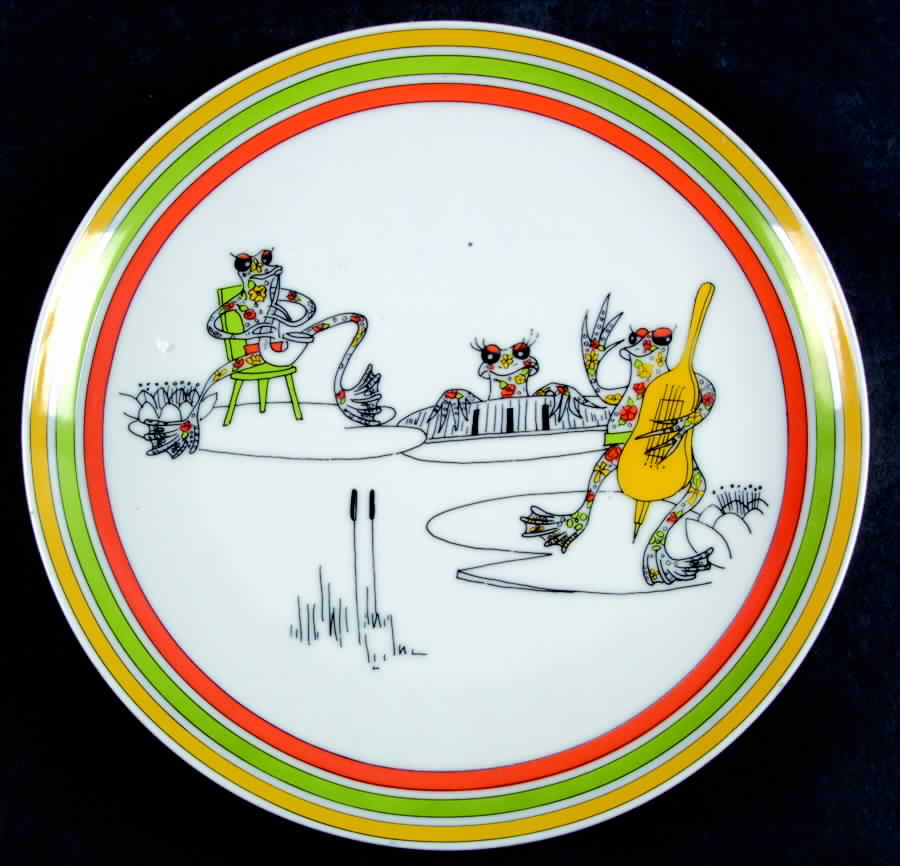 Zoophisticates Dinner Plate by Haldon-1