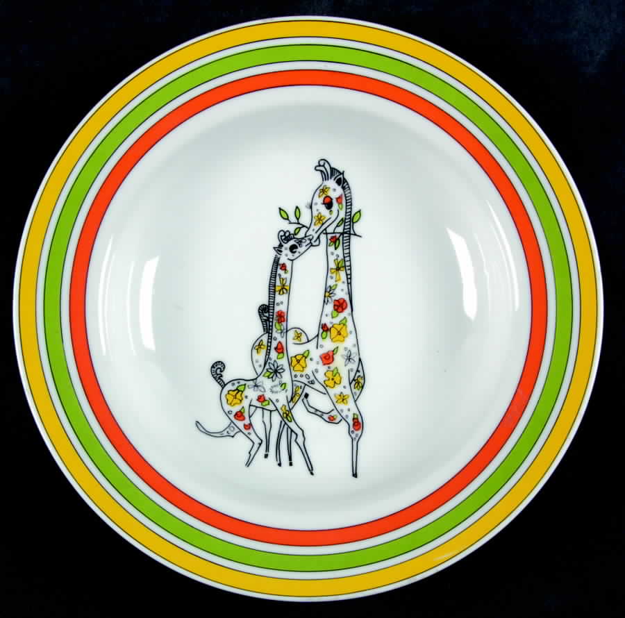 Zoophisticates Rim Soup Bowl by Haldon-1