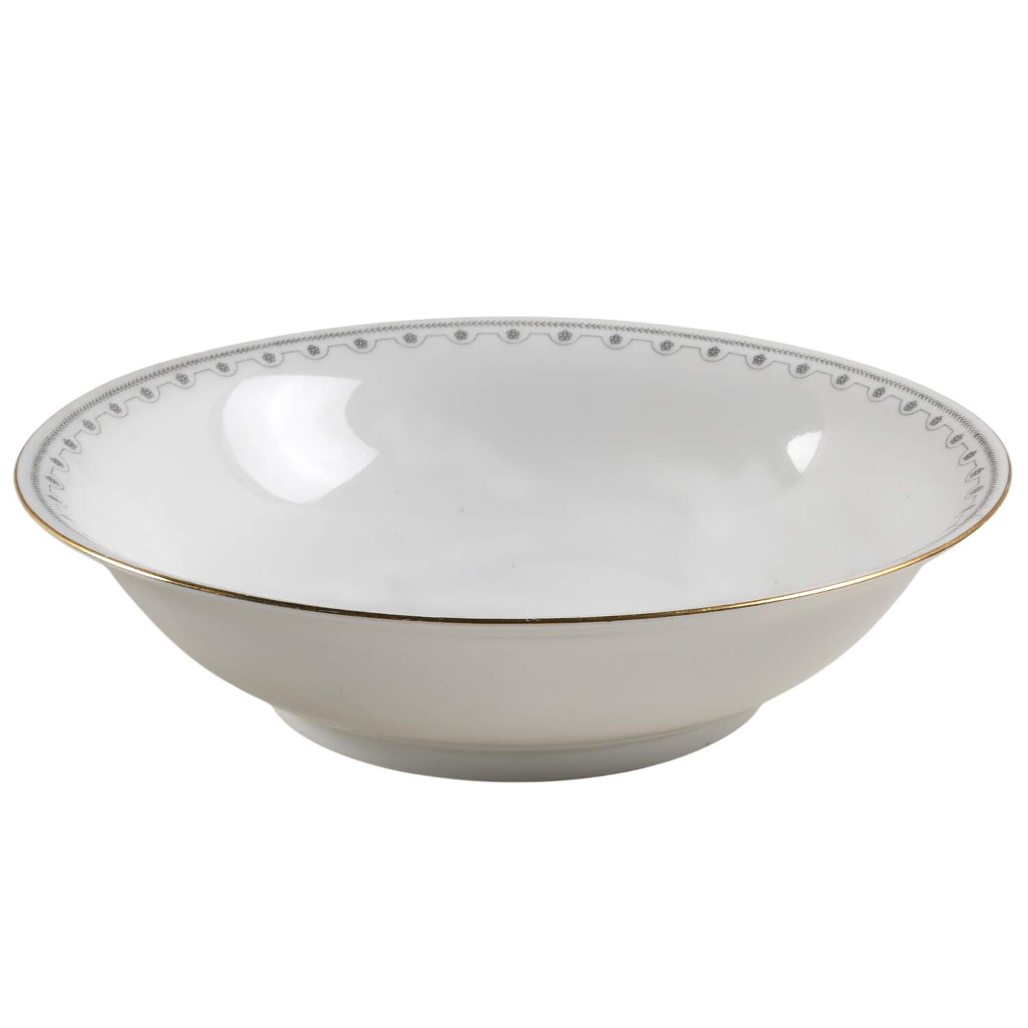 HWC29 9" Round Vegetable Bowl by HW (Germany, Czech)-1