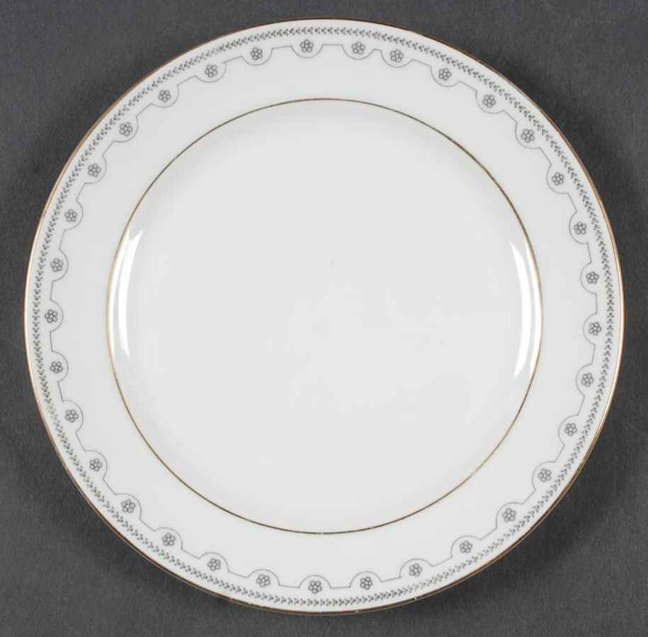HWC29 Bread & Butter Plate by HW (Germany, Czech)-1