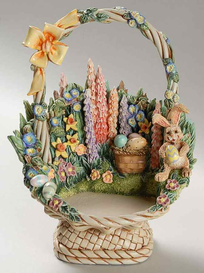 Easter's Coming Hummelscape-Easter Basket - Boxed by M.I. Hummel-1