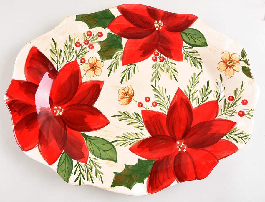 HMQ14 18" Oval Serving Platter by Home-1