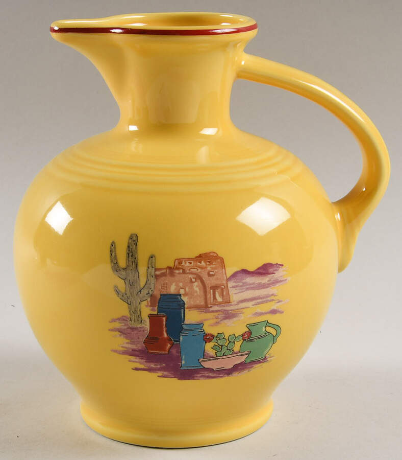 Fiesta Fiestacana Open Carafe by Homer Laughlin -1