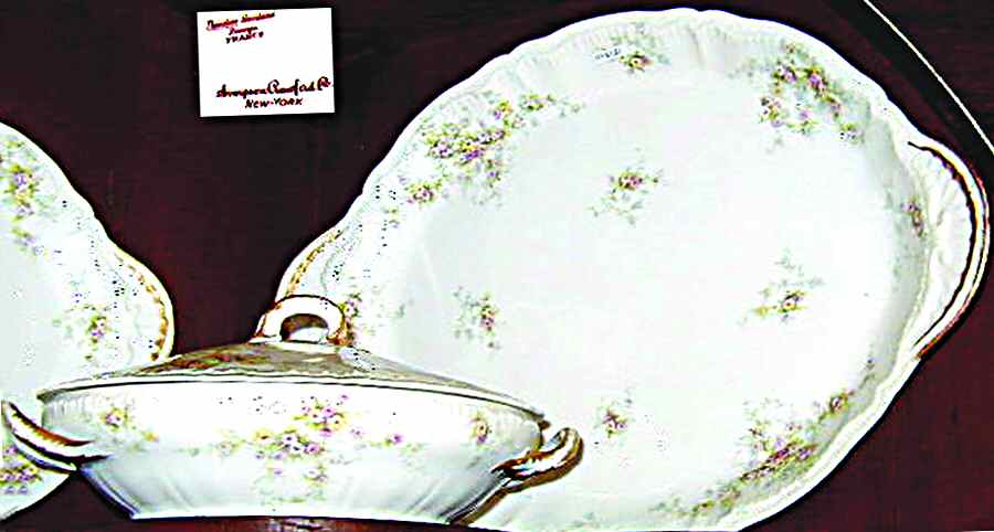Schleiger 149-9 Round Covered Vegetable by Haviland-1