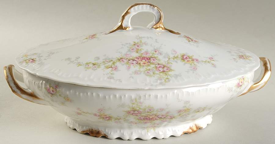 Schleiger 149-9 Oval Covered Vegetable by Haviland-1