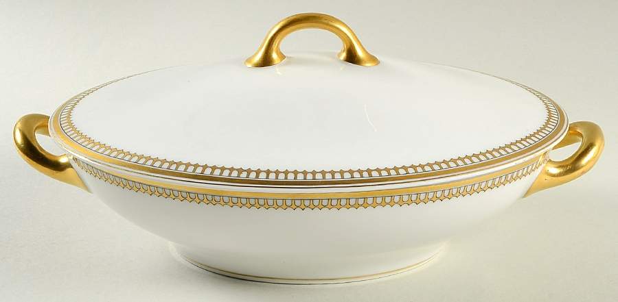 Schleiger 278-1 Oval Covered Vegetable by Haviland-1
