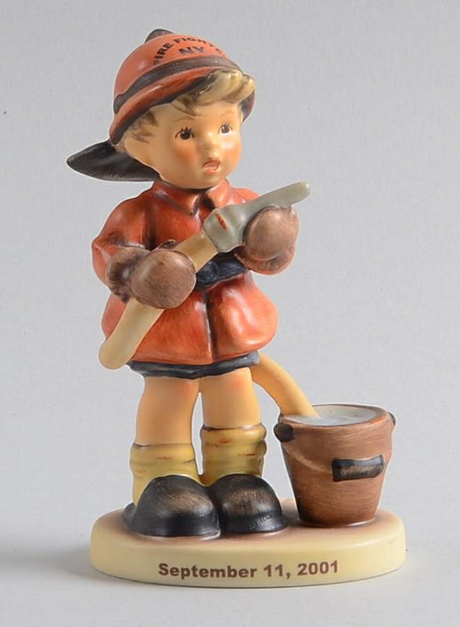 Fire Fighter Tm8-Salute To September 11, 2001 - Boxed by M.I. Hummel-1