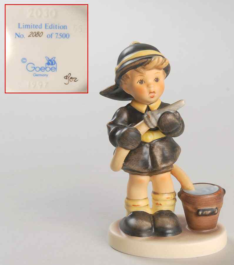 Fire Fighter Tm8-Fire Fighter-Salute To Heroes W/Obas - No Box by M.I. Hummel-1