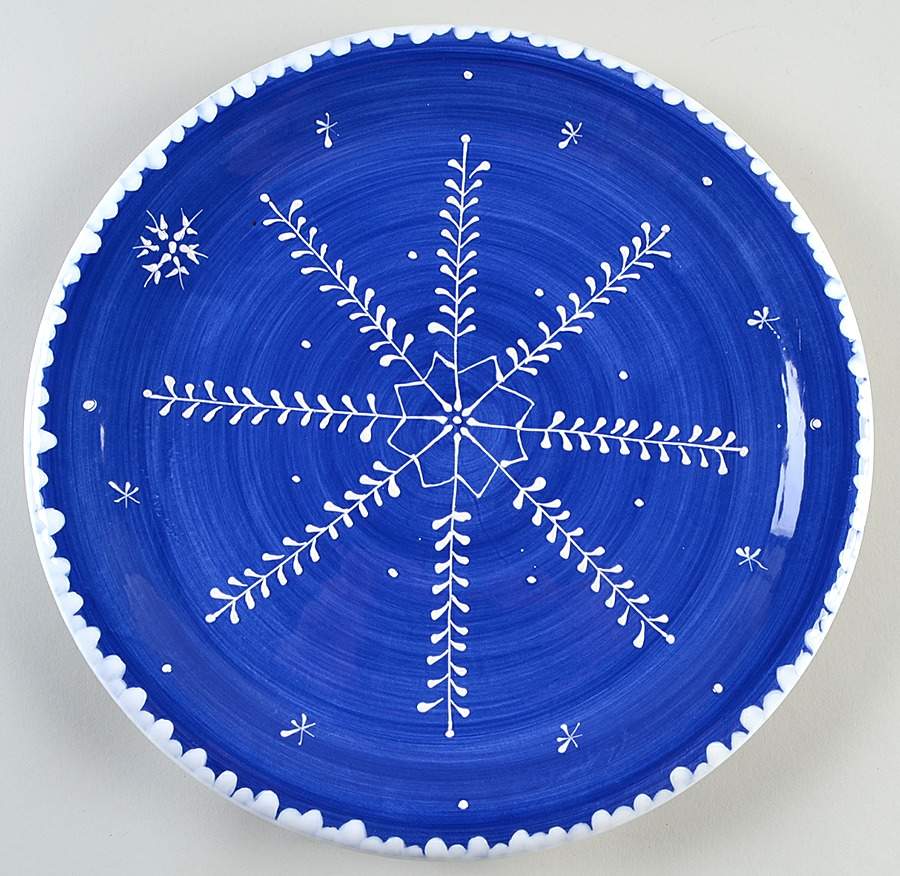 Icicles Dinner Plate by Hausenware-1