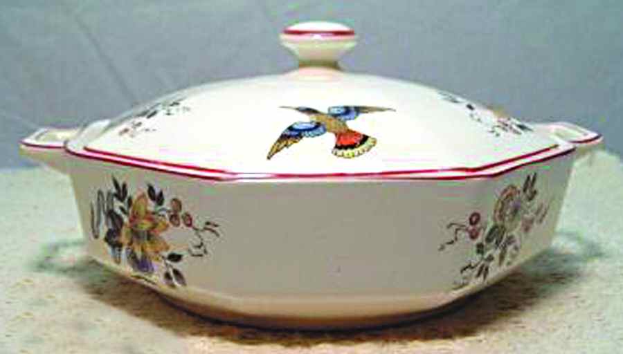 HLC3530 Octagonal Covered Vegetable by Homer Laughlin -1