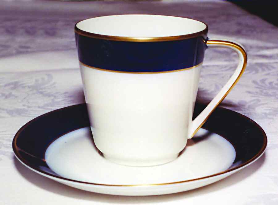 9264 Flat Cup & Saucer Set by Hutschenreuther-1