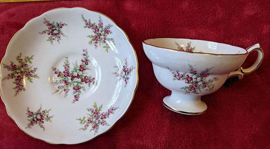 4060 Footed Cup & Saucer Set by Hammersley-1
