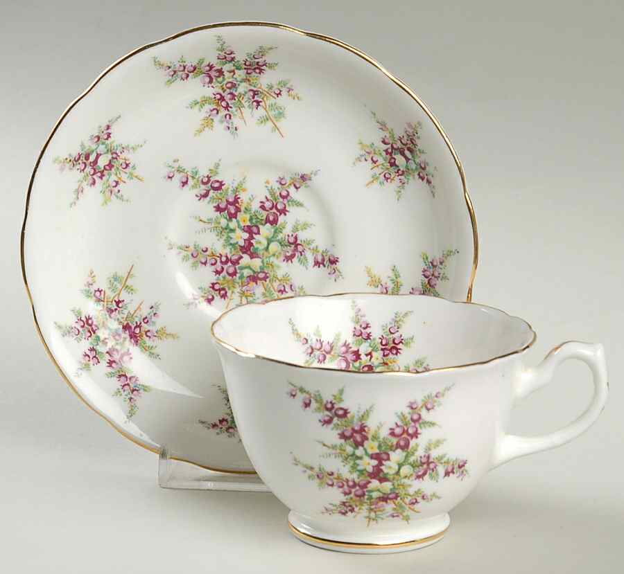 4060 Footed Cup & Saucer Set by Hammersley-1