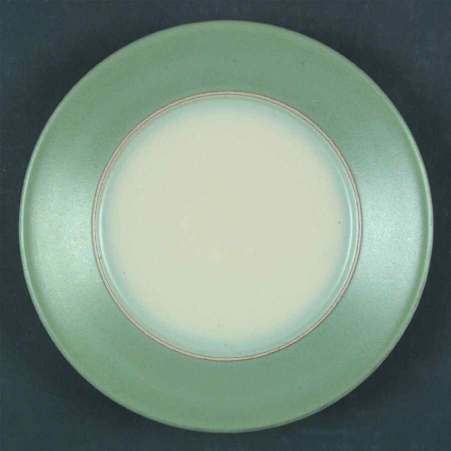 Sausalito Olivetto (Green) Salad Plate by Heath-1