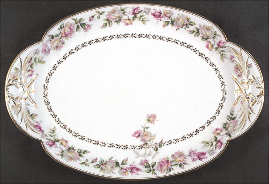 Schleiger 497-6 16" Oval Serving Platter by Haviland-1