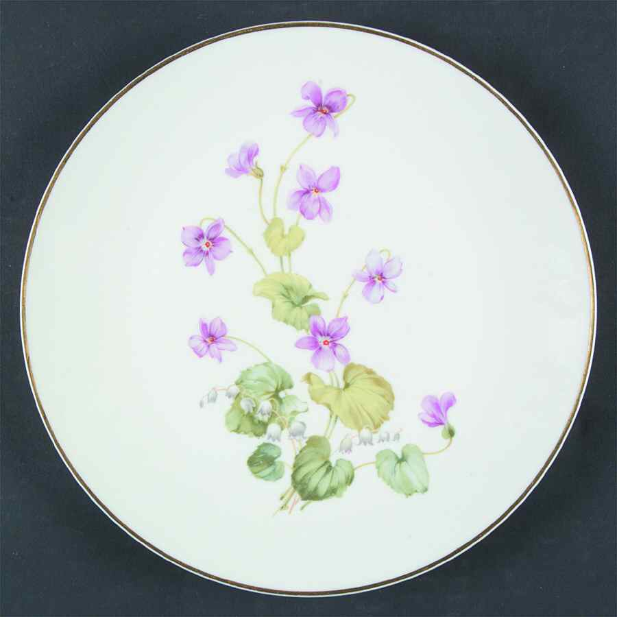 Violet (Coupe Shape) Dinner Plate by Hutschenreuther-1