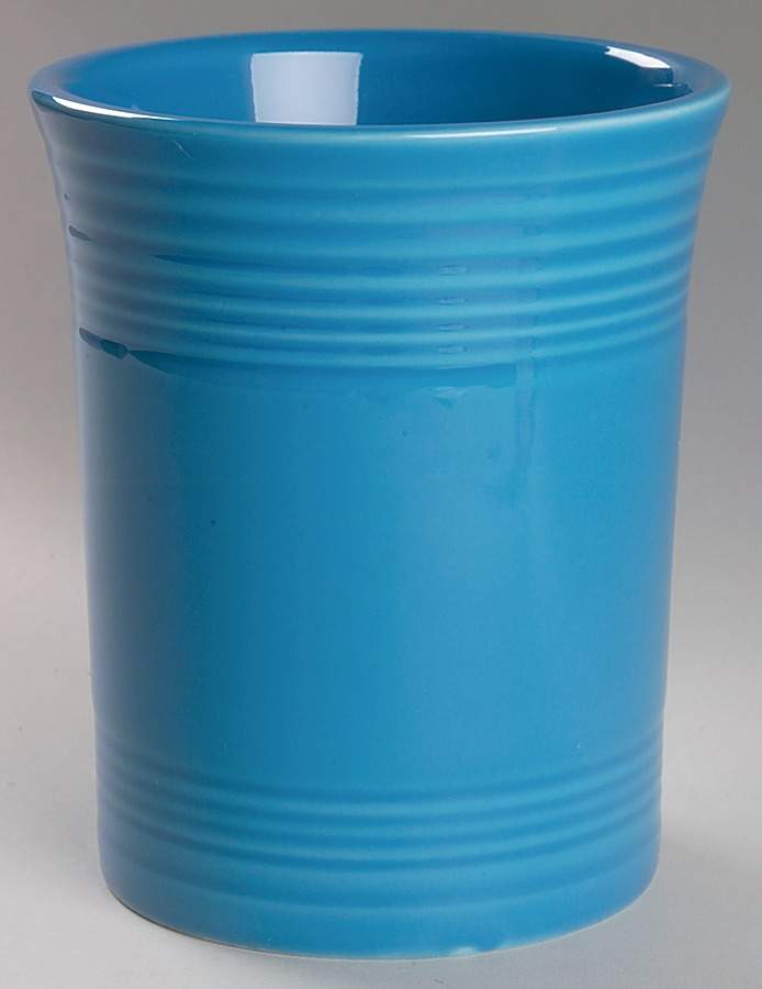 Fiesta Peacock (Intro 2005) Utensil Holder by Homer Laughlin -1