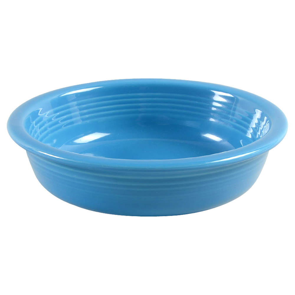 Fiesta Peacock (Intro 2005) Coupe Soup Bowl by Homer Laughlin -1