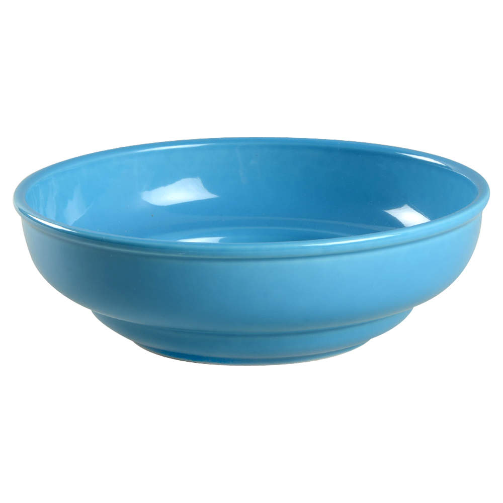 Fiesta Peacock (Intro 2005) 48 Oz Betty Bowl by Homer Laughlin -1