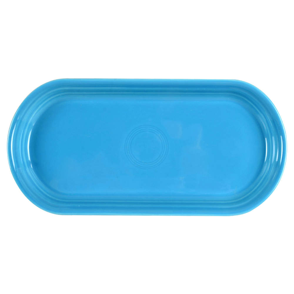 Fiesta Peacock (Intro 2005) Bread Tray by Homer Laughlin -1
