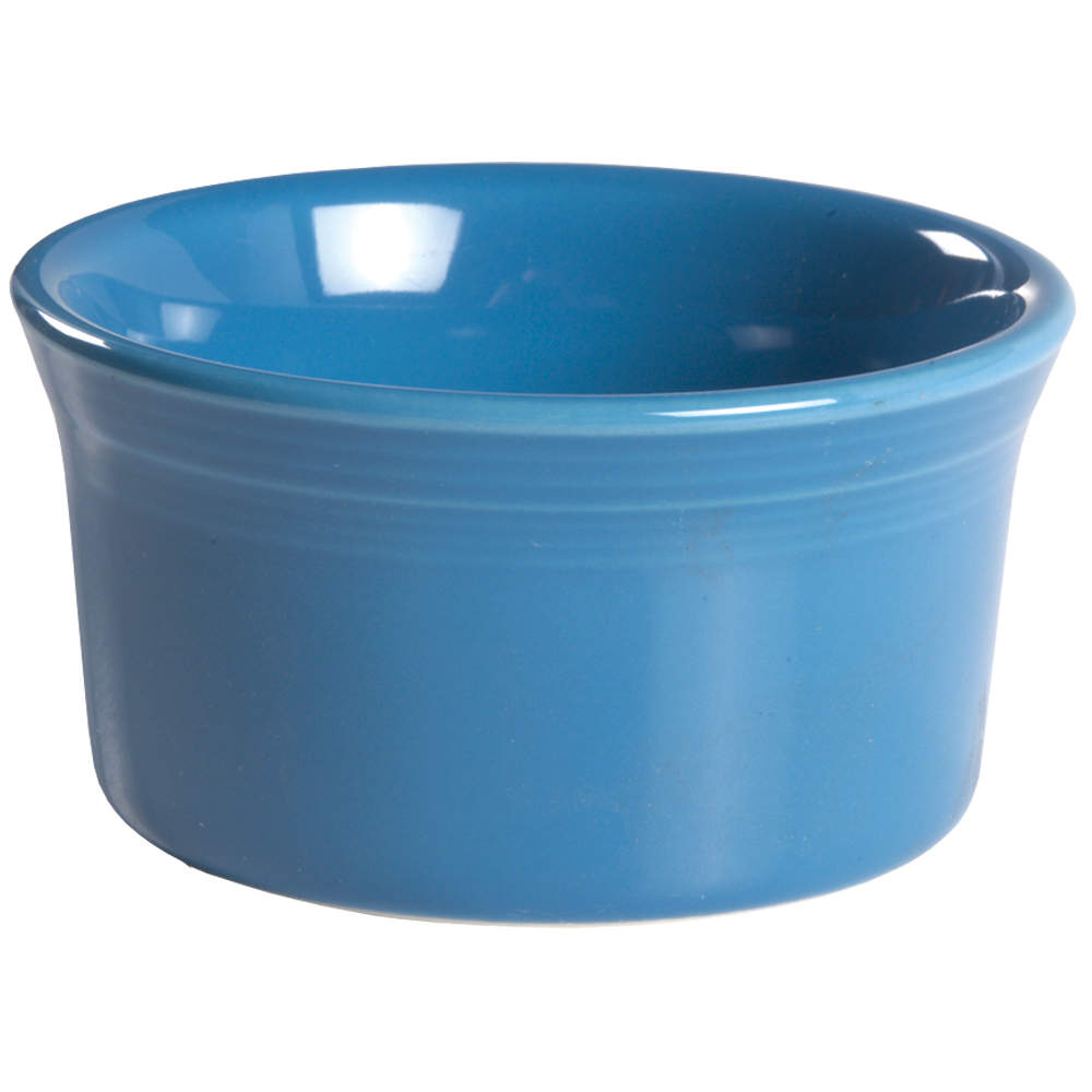 Fiesta Peacock (Intro 2005) Ramekin by Homer Laughlin -1