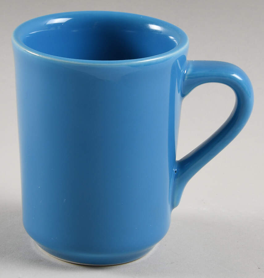 Fiesta Peacock (Intro 2005) Denver Mug by Homer Laughlin -1