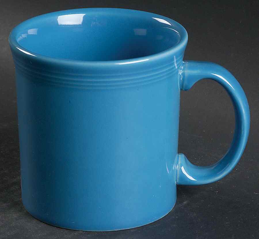 Fiesta Peacock (Intro 2005) 12 Oz Java Mug by Homer Laughlin -1