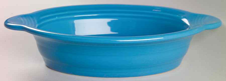 Fiesta Peacock (Intro 2005) Open Individual Casserole by Homer Laughlin -1