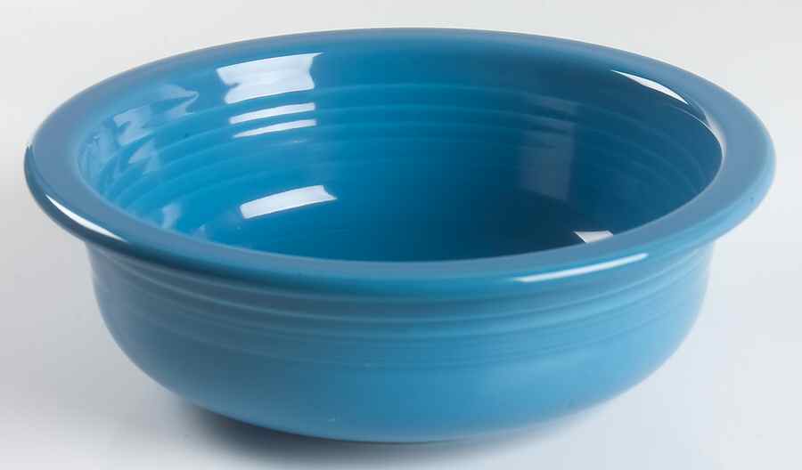 Fiesta Peacock (Intro 2005) 8" Round Vegetable Bowl by Homer Laughlin -1