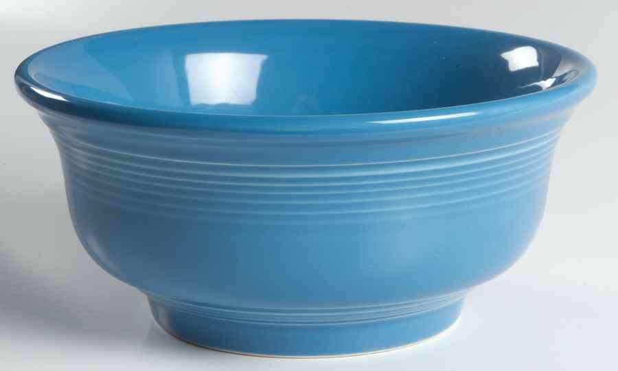 Fiesta Peacock (Intro 2005) 7" Mixing Bowl by Homer Laughlin -1