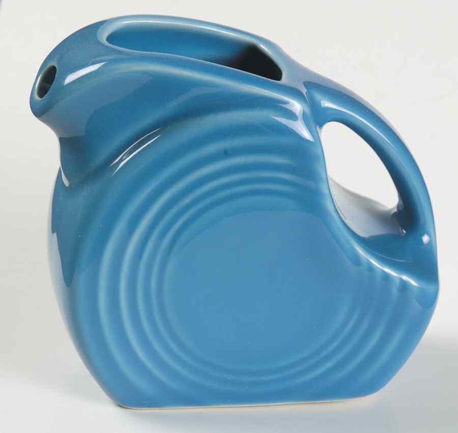 Fiesta Peacock (Intro 2005) 4 Oz Pitcher by Homer Laughlin -1