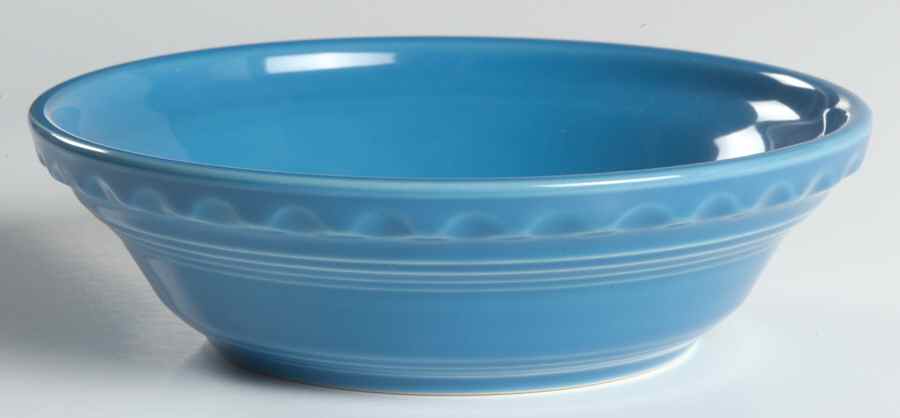 Fiesta Peacock (Intro 2005) 6" Pie Baking Plate by Homer Laughlin -1