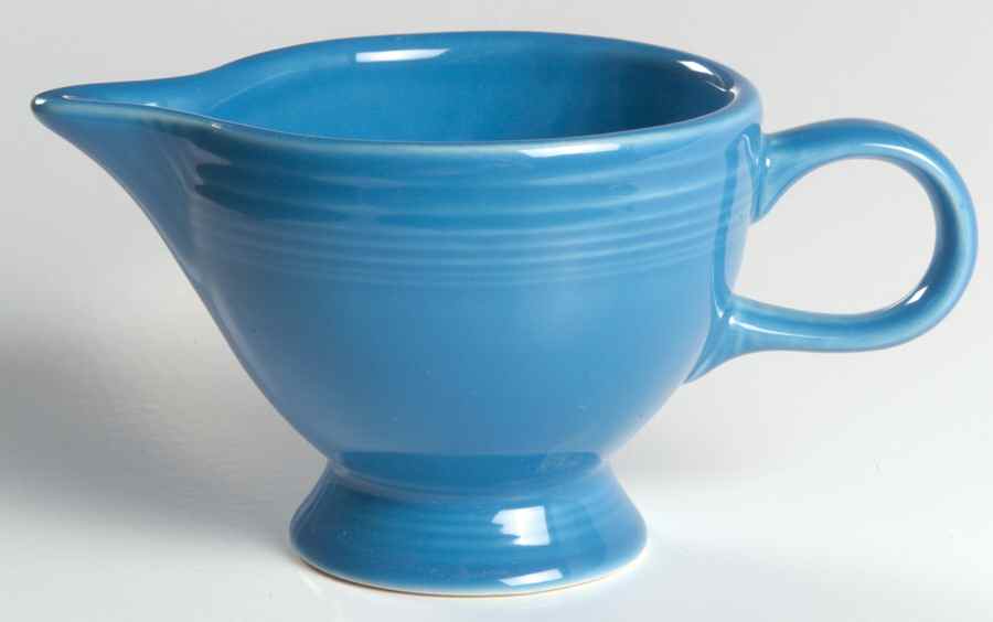 Fiesta Peacock (Intro 2005) Individual Creamer by Homer Laughlin -1