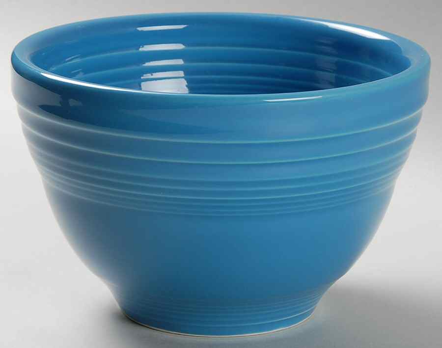 Fiesta Peacock (Intro 2005) 6" Prep Bowl by Homer Laughlin -1
