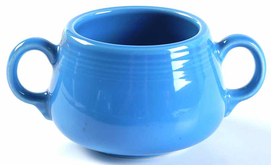 Fiesta Peacock (Intro 2005) Sugar Bowl No Lid by Homer Laughlin -1