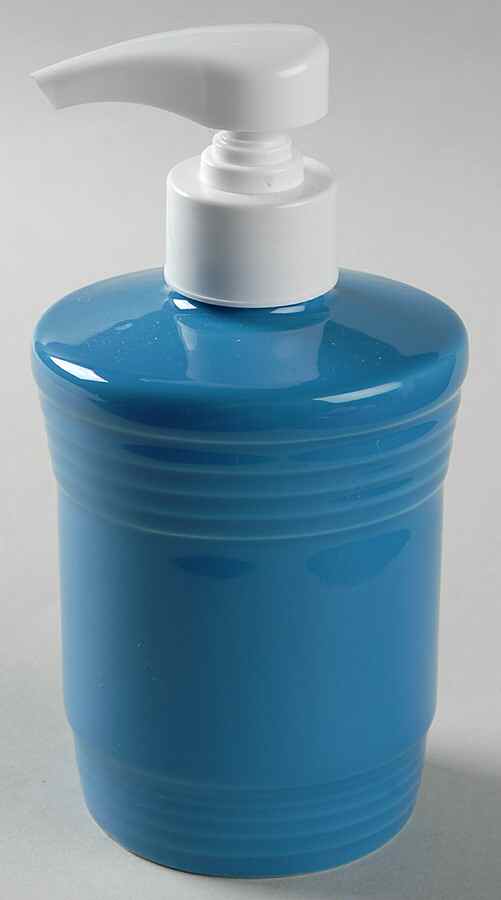 Fiesta Peacock (Intro 2005) Lotion/Soap Dispenser by Homer Laughlin -1