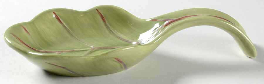 Hibiscus Spoon Rest/Holder (Holds 1 Spoon) by Home Trends-1