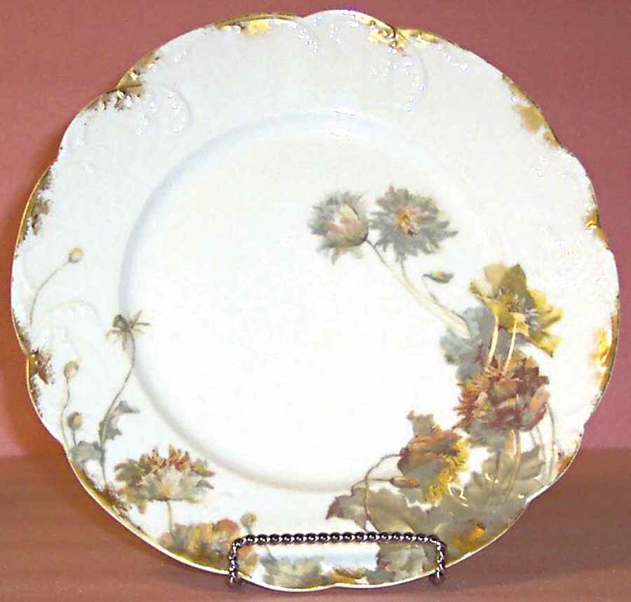 Flowers and Seeds (Blank 7) Dinner Plate by Haviland-1